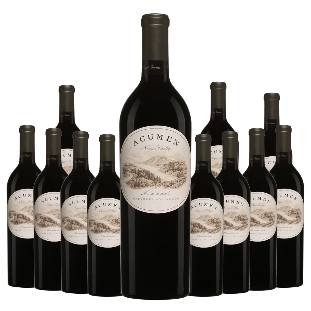 2019 Acumen Cabernet Sauvignon Mountainside Napa Valley 12 Bottle Case