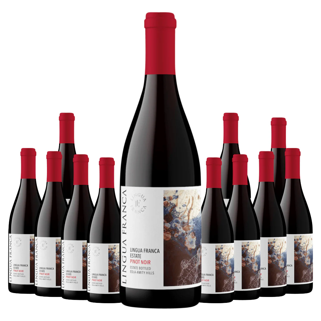 2023 Lingua Franca Pinot Noir Estate Eola Amity Hills 750ml 12 Bottle Case - Free Shipping