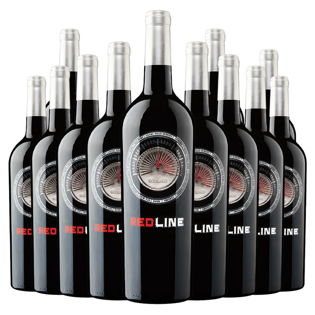 Adobe Road Redline 2021 Red Wine 750ml 12 Bottle Case - Free Shipping