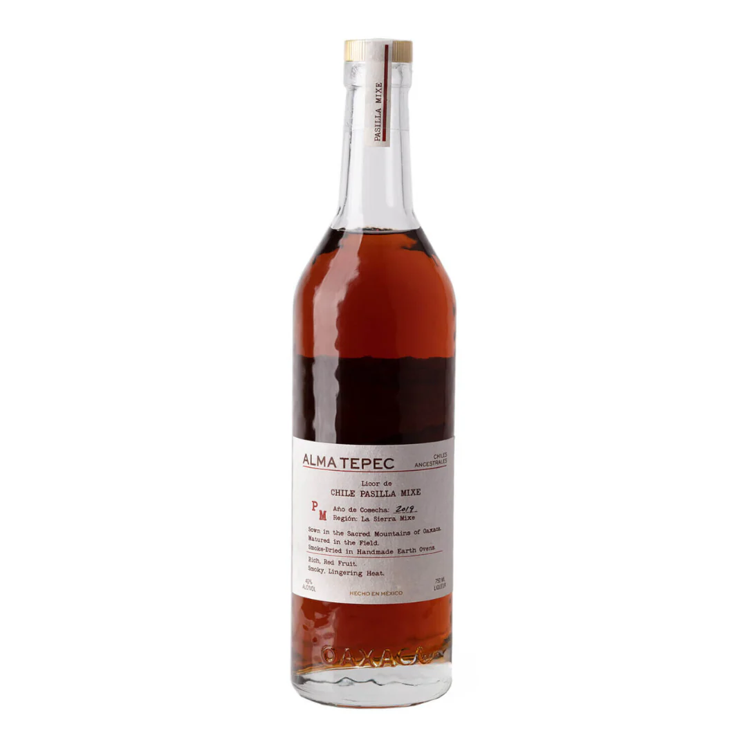 Alma Tepec Chili Pepper Pasilla Mixe Liqueur