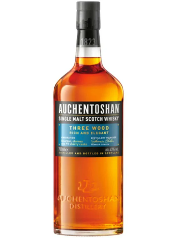 Auchentoshan Three Wood Single Malt Scotch