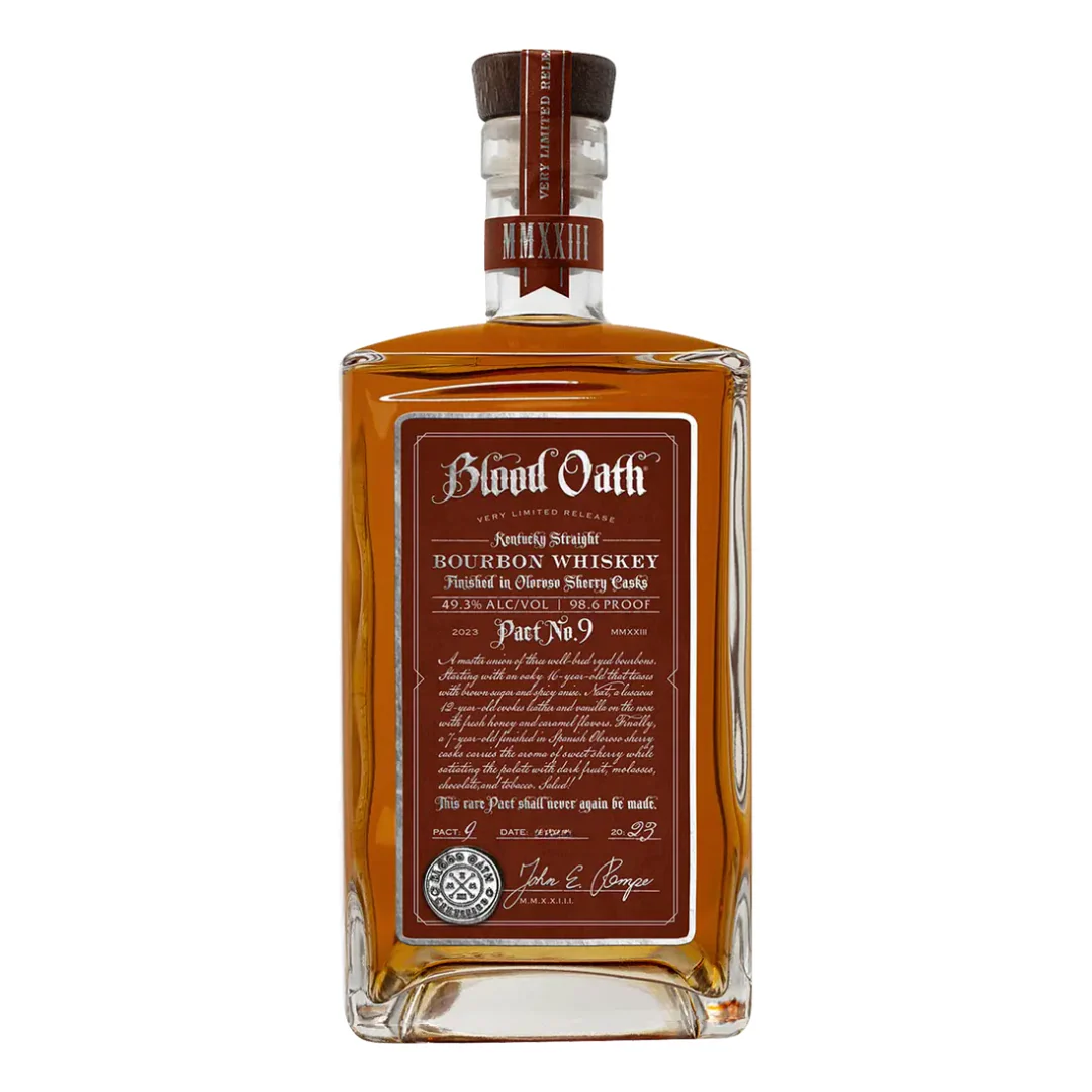 Blood Oath Pact No. 9 Bourbon Whiskey