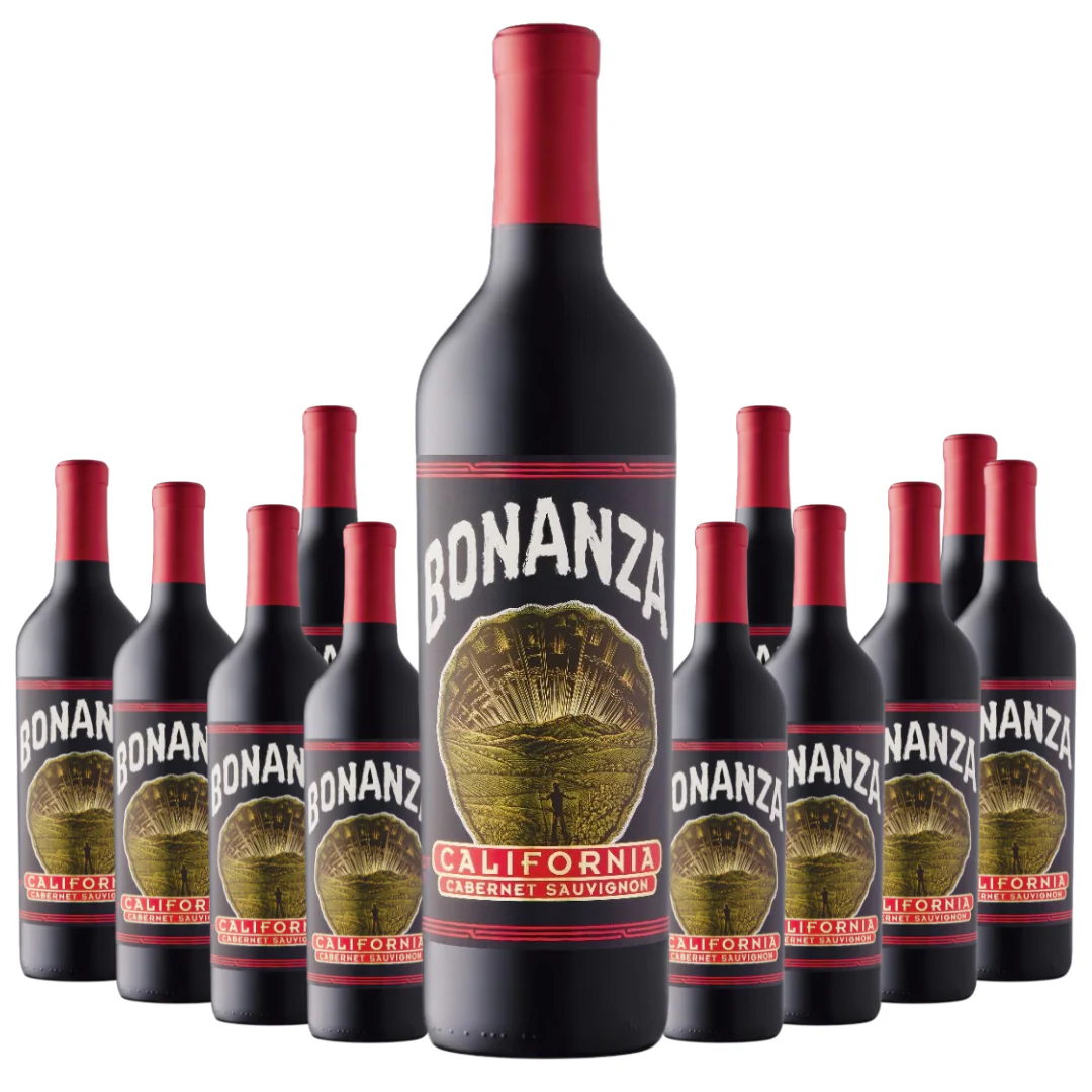 Bonanza Cabernet Sauvignon California 12 Bottle Case - Free Shipping