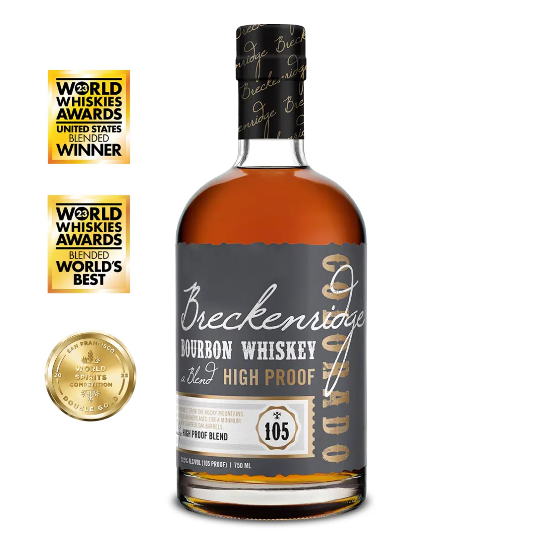Breckenridge High Proof Bourbon Whiskey 750ml