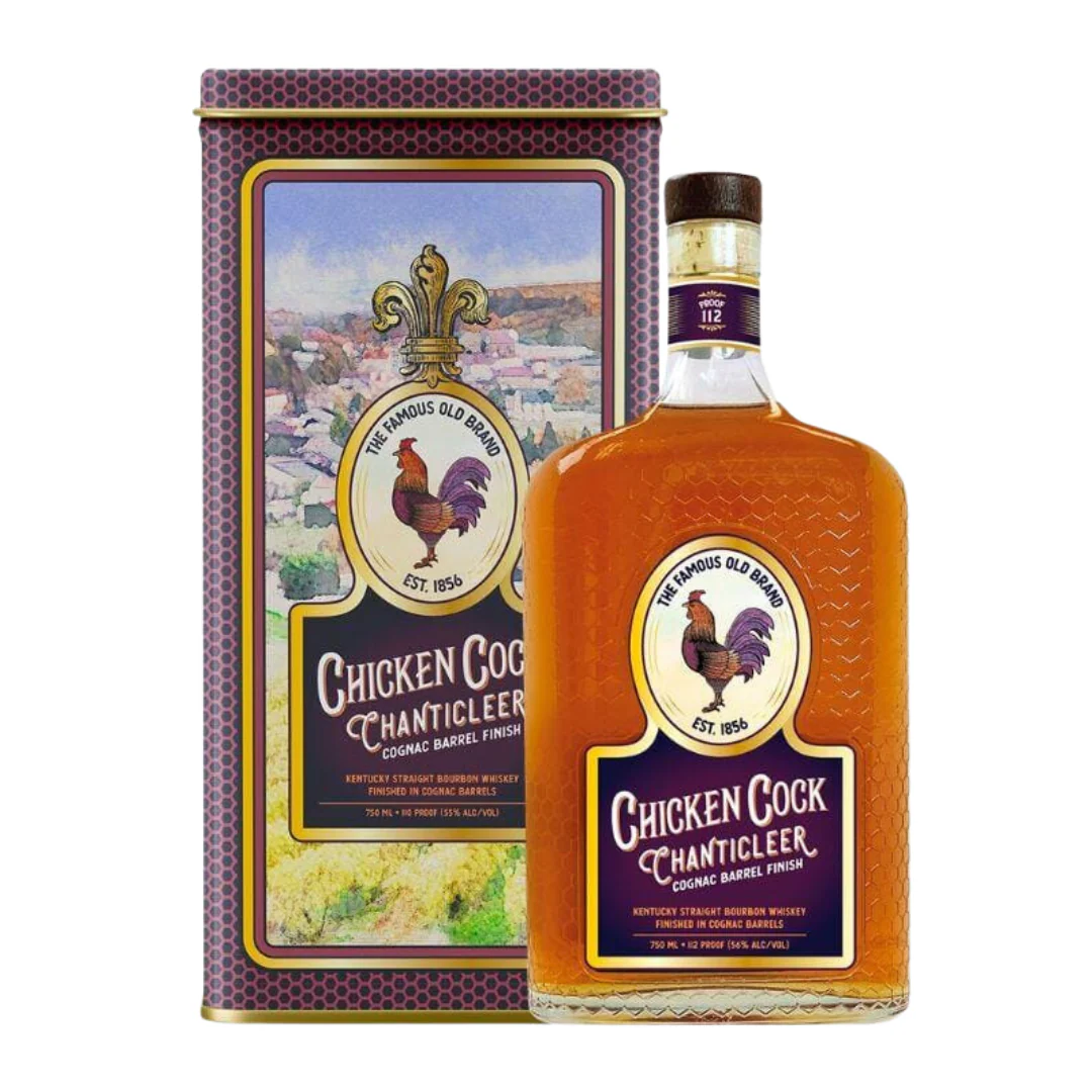 Chicken Cock Chanticleer Cognac Barrel Finish Bourbon Whiskey