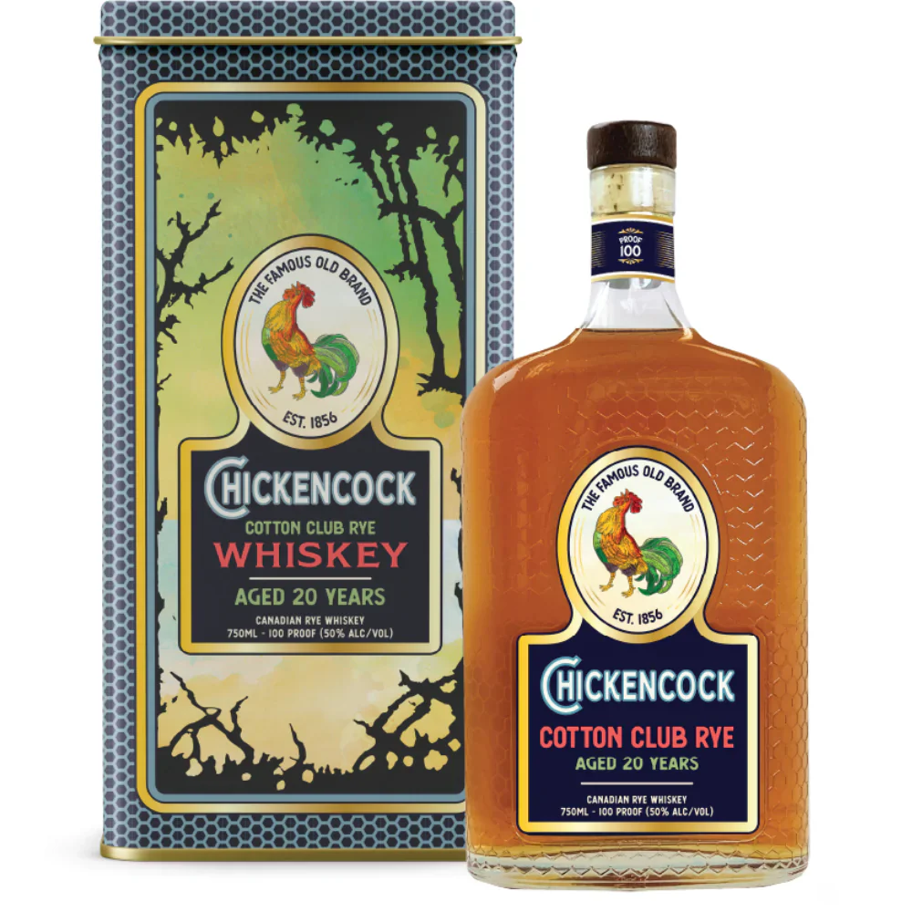 Chicken Cock Cotton Club 20 Year Old Canadian Rye Whiskey