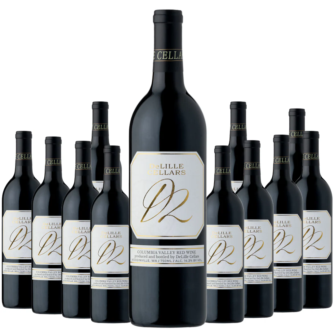 Delille Cellars Red Wine D2 Columbia Valley 2022 12 Bottle Case - Free Shipping