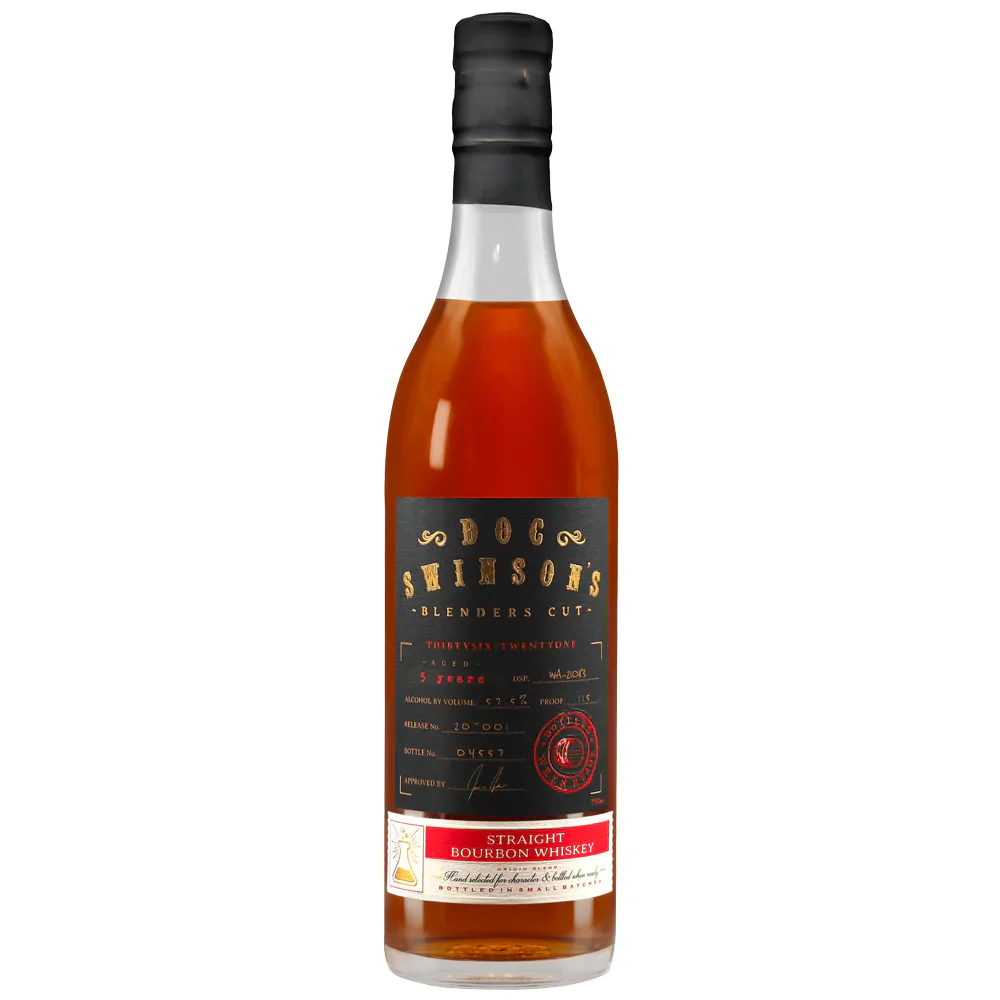 Doc Swinson's Blenders Cut Straight Bourbon Whiskey
