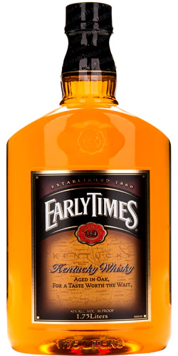 Early Times Kentucky Whisky 80 Proof 1L