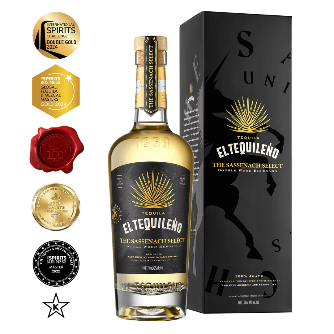 El Tequileno Sassenach Double Wood Reposado Tequila 750ml