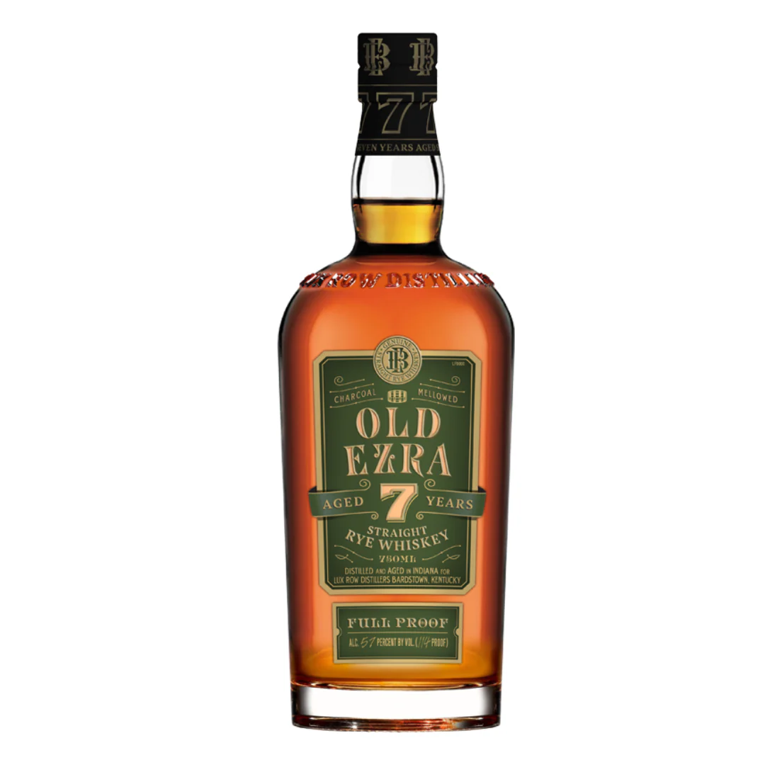 Ezra Brooks Old Ezra 7 Year Old Straight Rye Whiskey