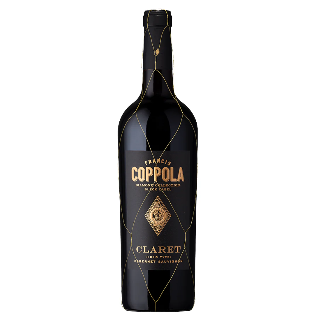 Francis Coppola Diamond Collection Black Label Claret 750ml 12 Bottle Case - Free Shipping - Image 2