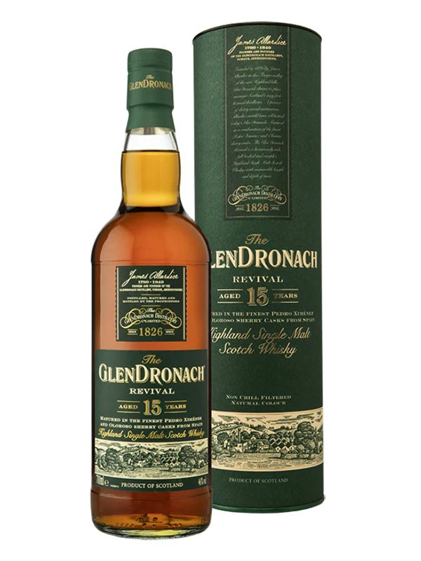 The GlenDronach Revival 15 Year Old Scotch Whisky