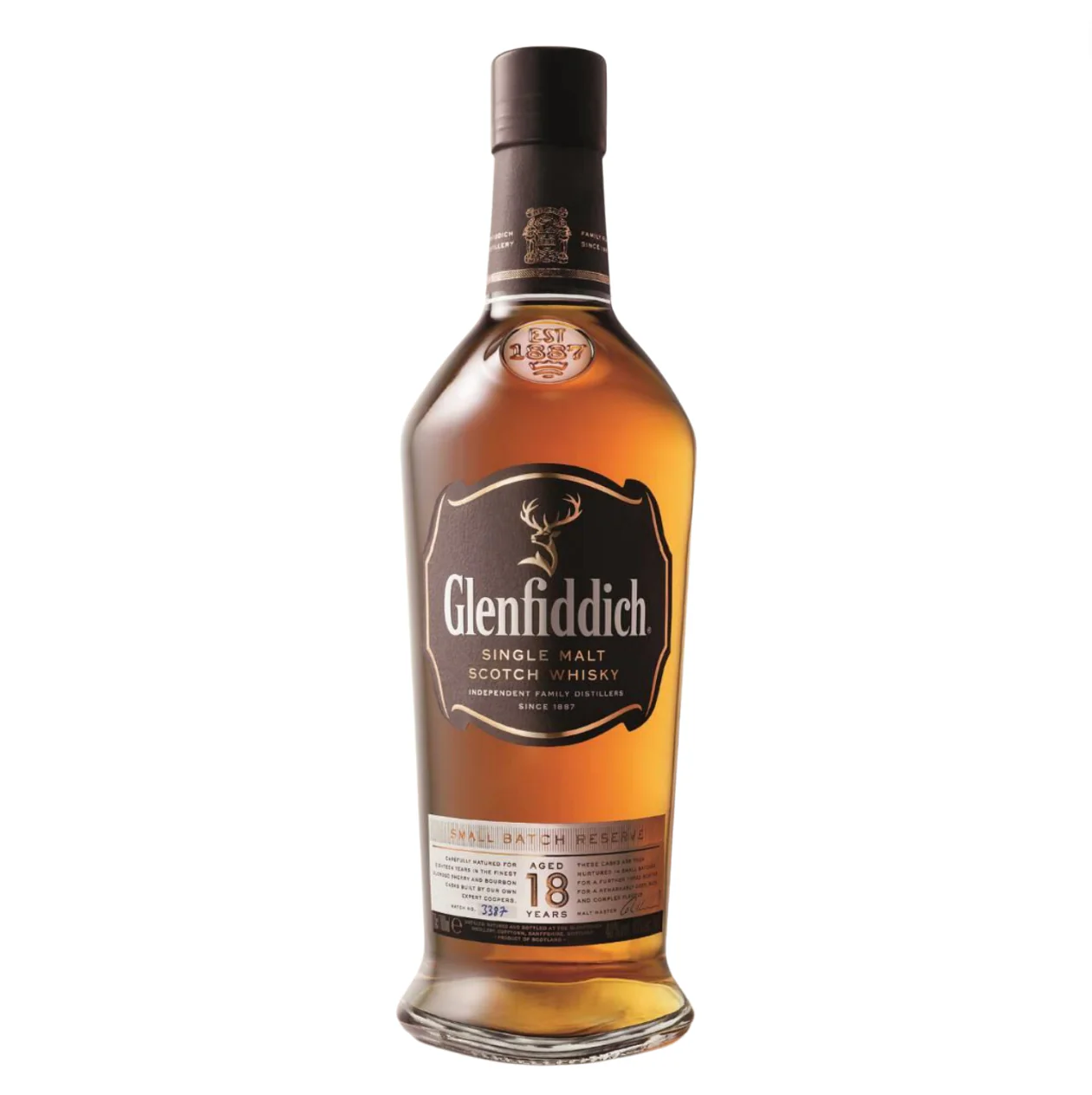 Glenfiddich 18 Year Old Scotch Whiskey