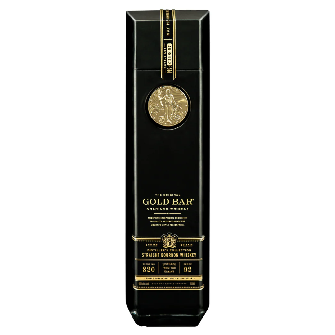 Gold Bar Straight Bourbon Whiskey Double Casked Reserve Collection 92