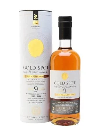 Gold Spot 9 Year Old Irish Whiskey 135th Anniversary