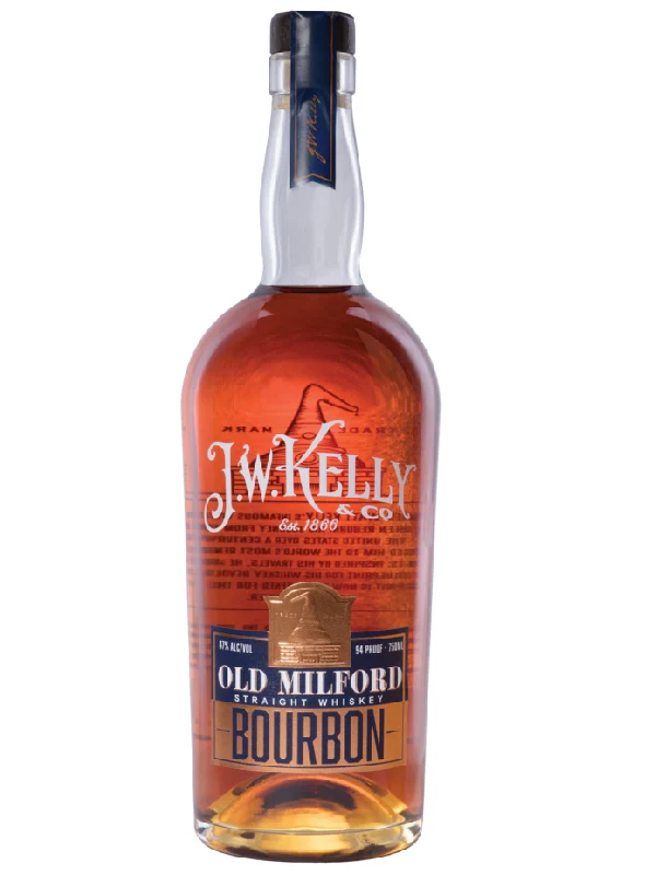 J.W. Kelly Old Milford Straight Bourbon 750ml