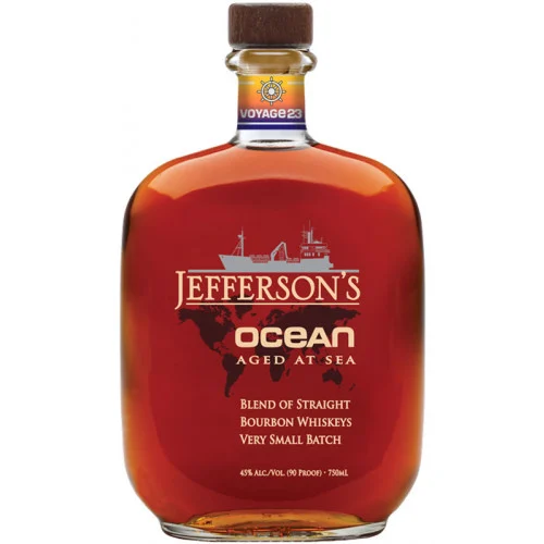 Jefferson's Ocean Aged at Sea Voyage 24 "Ship's Log" Bourbon Whiskey 750ml