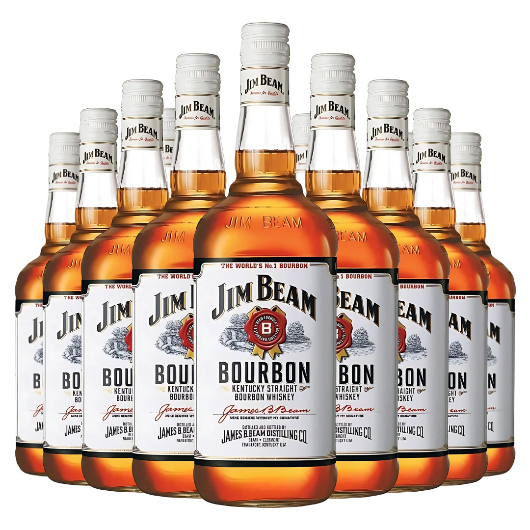 Jim Beam Bourbon Whiskey Case - Image 2