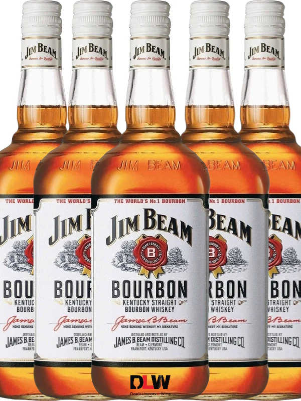 Jim Beam Bourbon Whiskey Case - Image 3