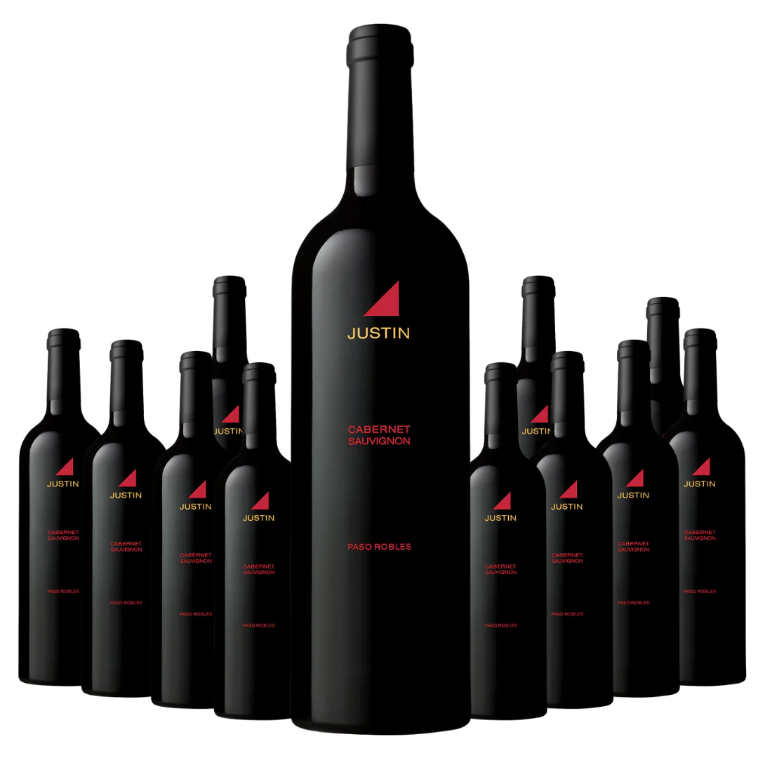 Justin Cabernet Sauvignon Paso Robles 2022 750ml 12 Bottle Case - Free Shipping