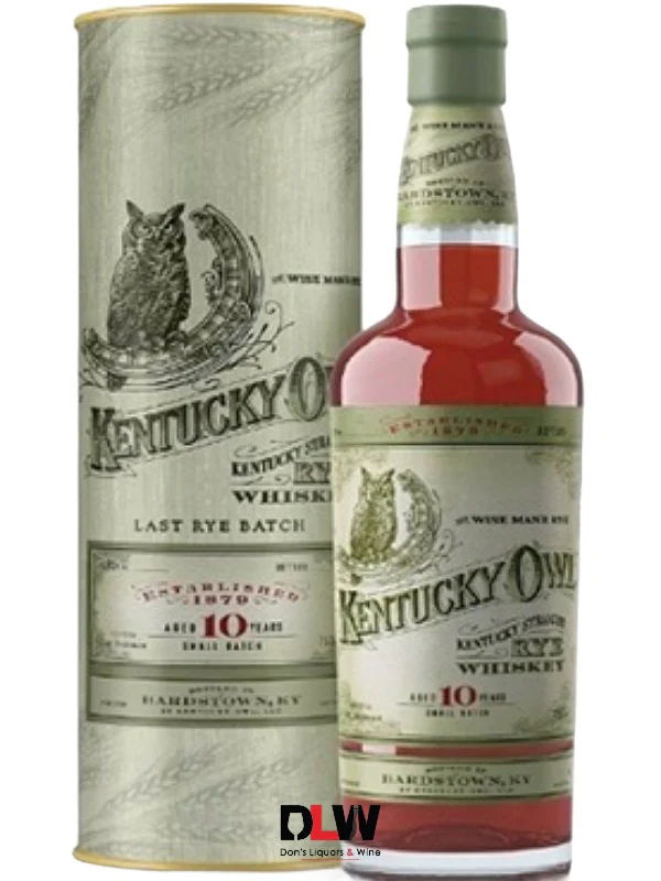 Kentucky Owl 10 Year Old Rye Batch No.4 The Last Rye