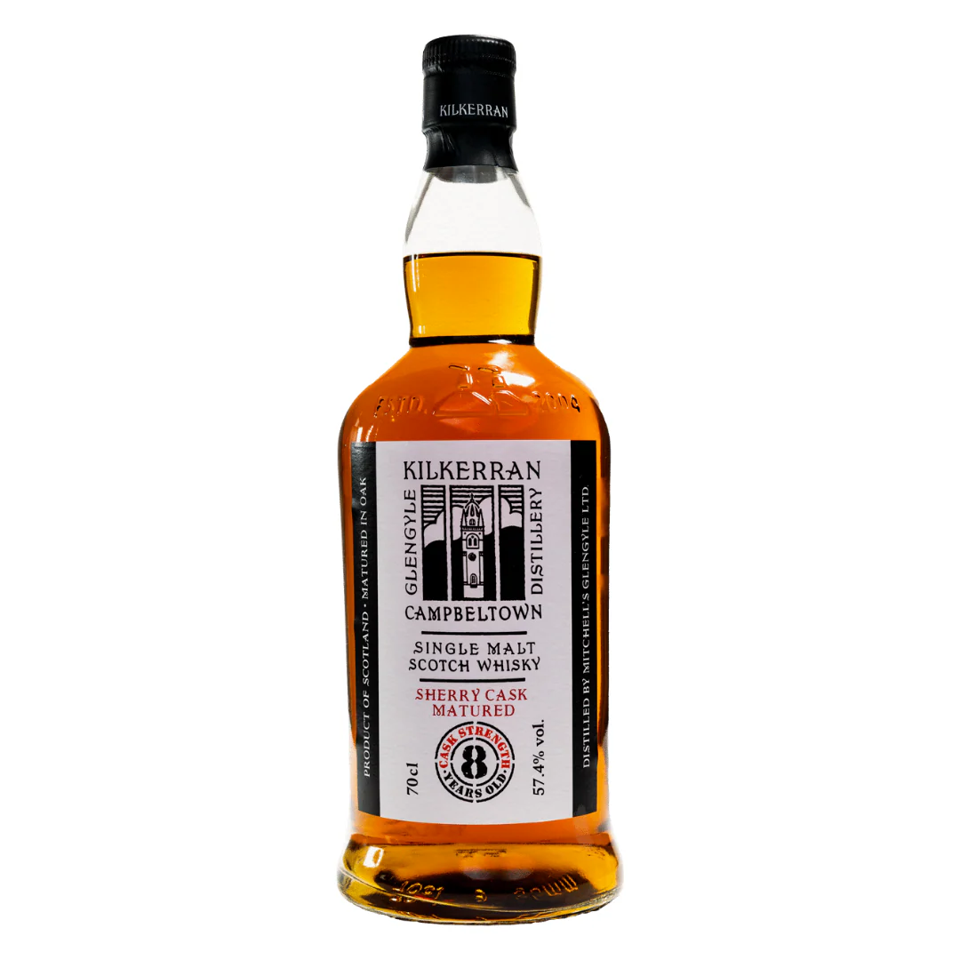 Kilkerran 8 Year Cask Strength Sherry Cask Campbeltown Single Malt Scotch Whisky 700ml