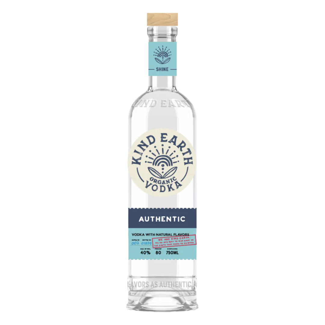 Kind Earth Authentic Organic Vodka 750ml