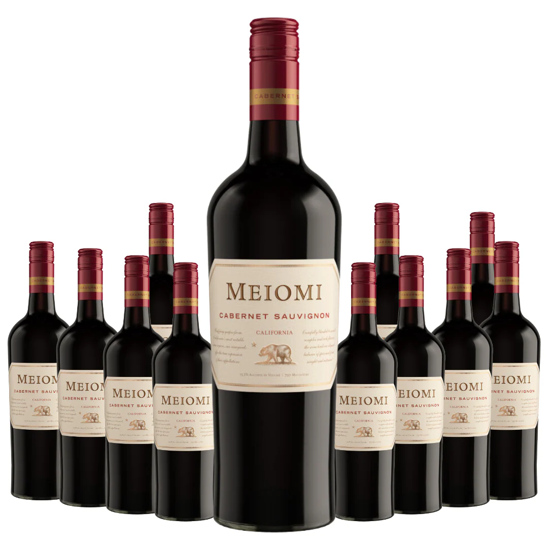 Meiomi Cabernet Sauvignon California 750ml 12 Bottle Case - Free Shipping
