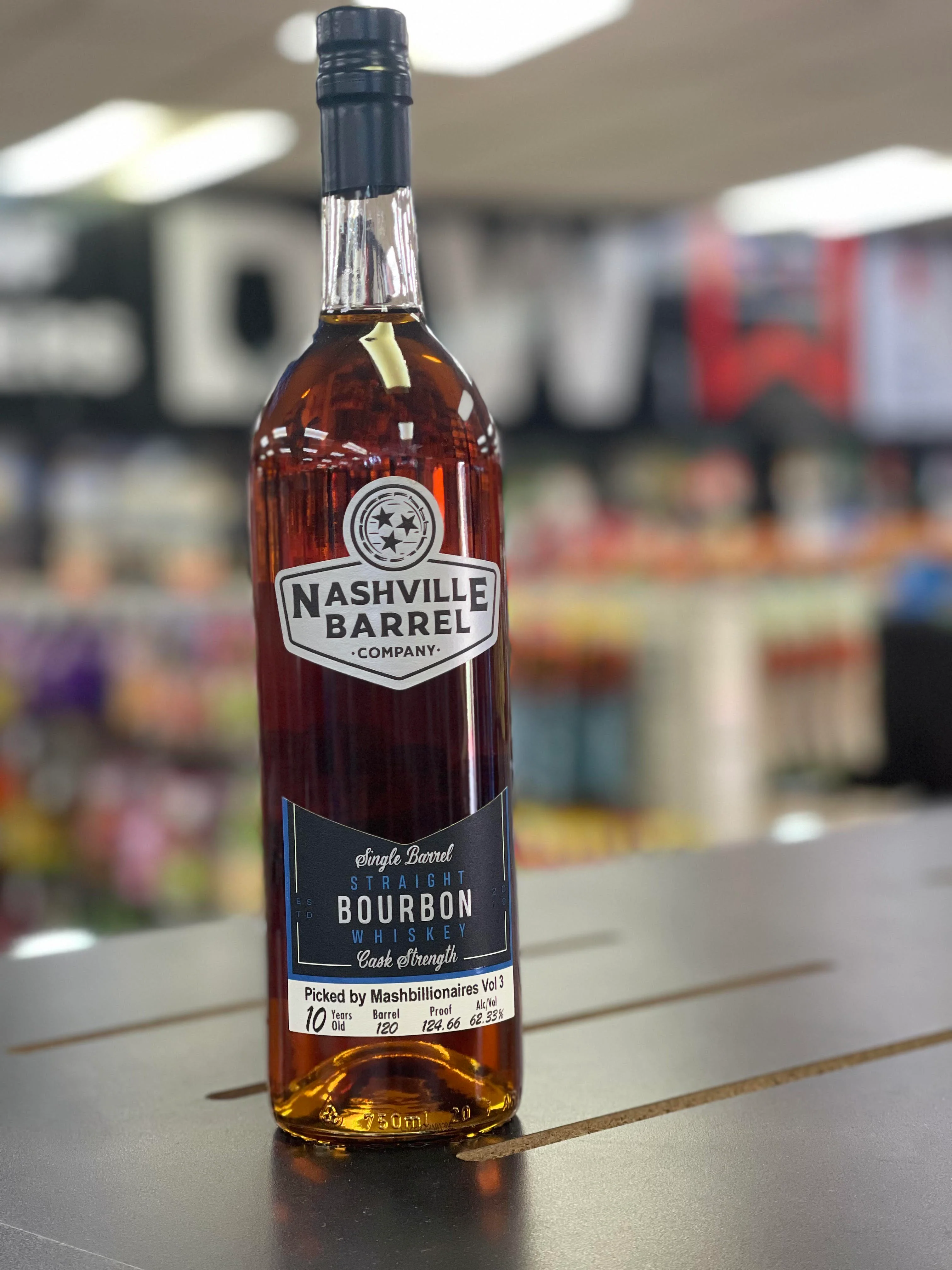 Nashville Barrel Co. 10 Yr Single Barrel Pick Bourbon Whiskey #120 - Image 2