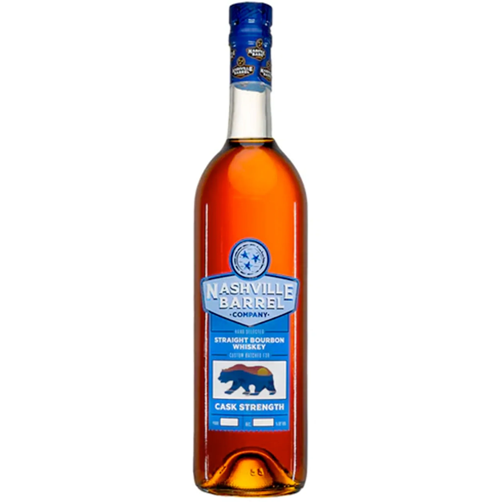 Nashville Barrel Company Cask Strength Bourbon Whiskey - California Exclusive