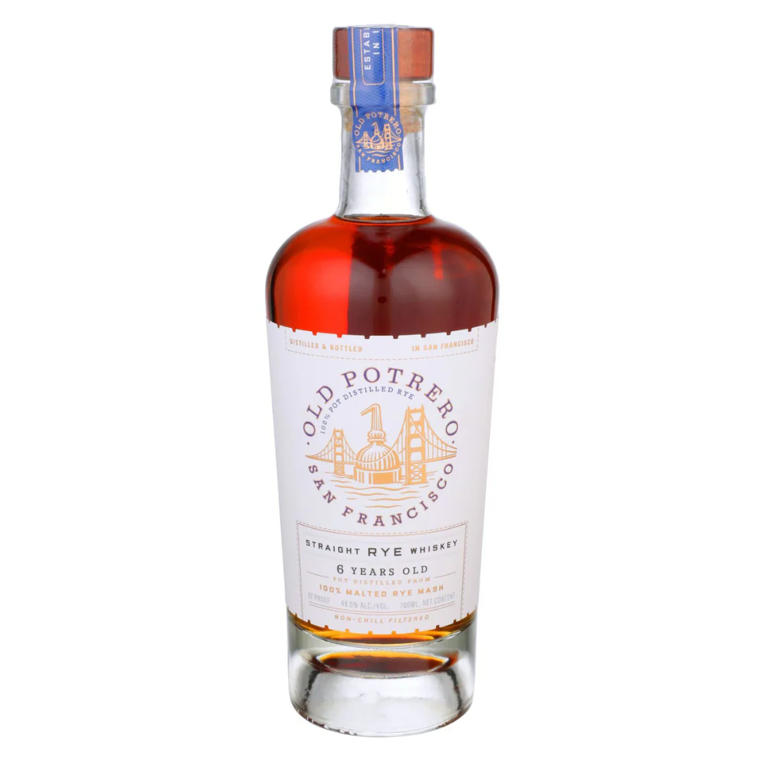 Old Potrero Straight Rye Whiskey 6 Yr 97 700ml