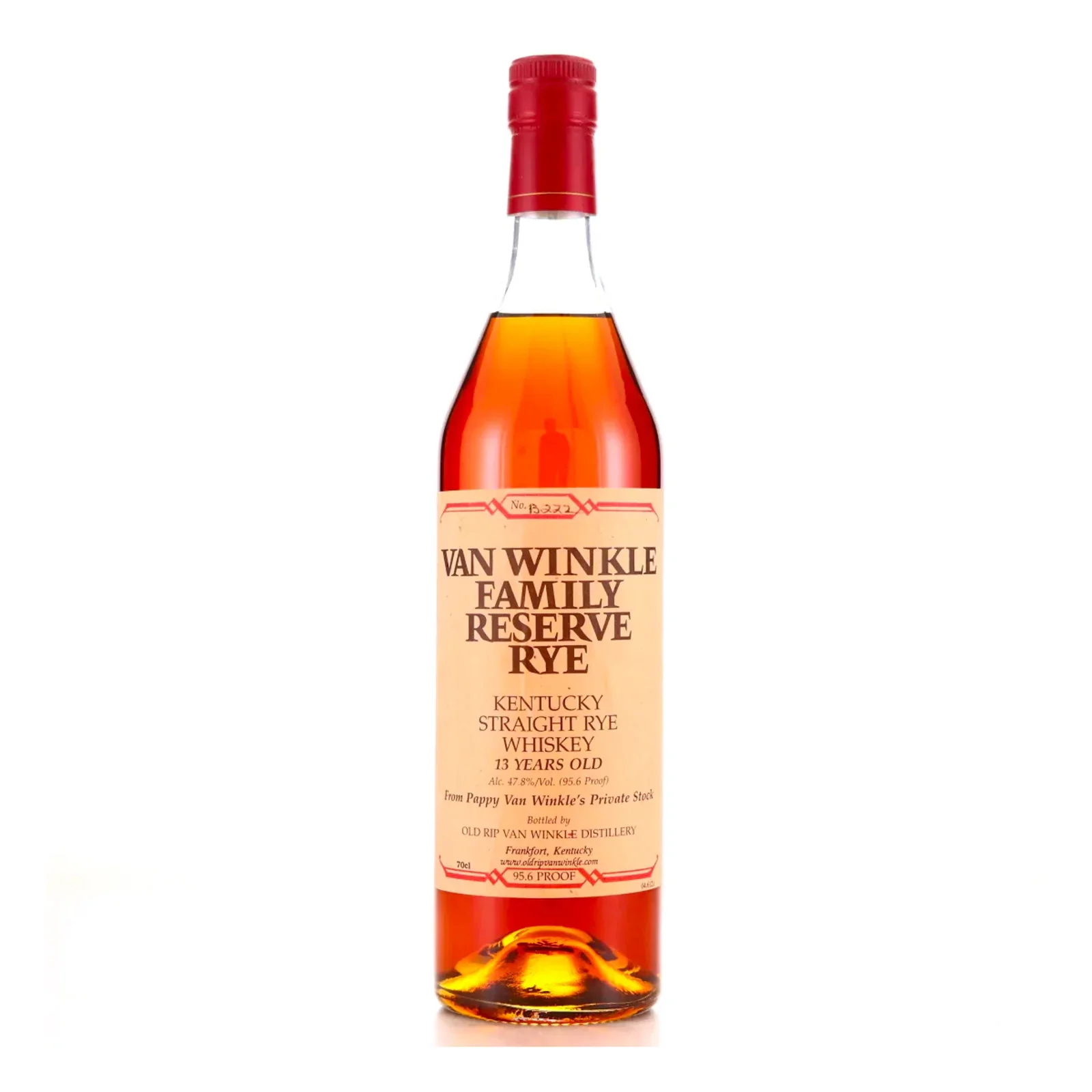 Pappy Old Rip Van Winkle Family Reserve Rye 13 Yr Kentucky Straight Bourbon