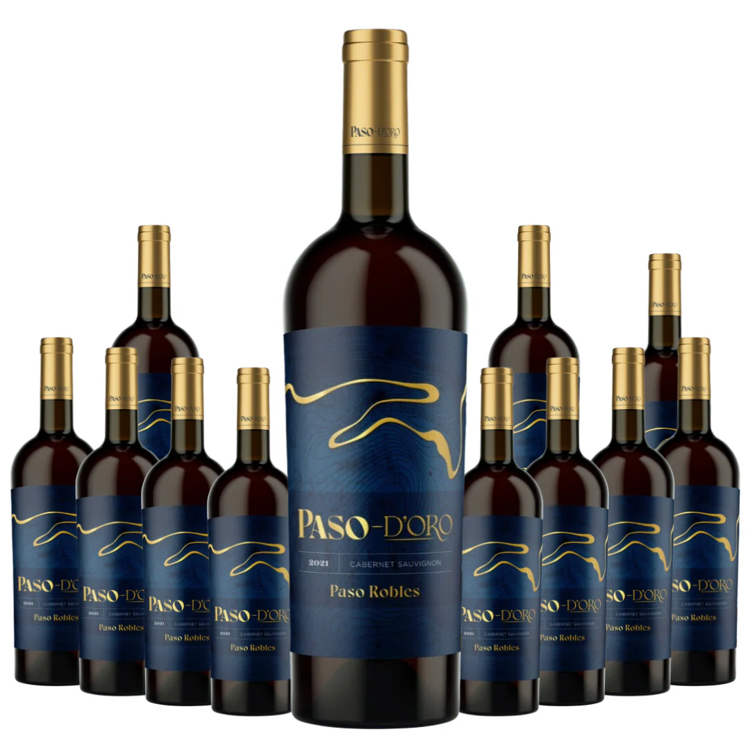 Paso D'oro Cabernet Sauvignon Paso Robles 2021 12 Bottle Case
