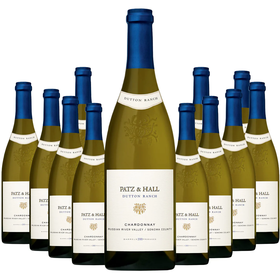 Patz & Hall Chardonnay Dutton Ranch Russian River Valley 2023 12 Bottle Case - Free Shipping