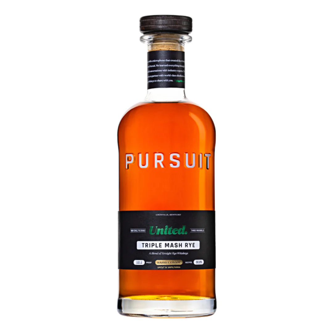 Pursuit United Barrel Proof Triple Mash Rye 700ml