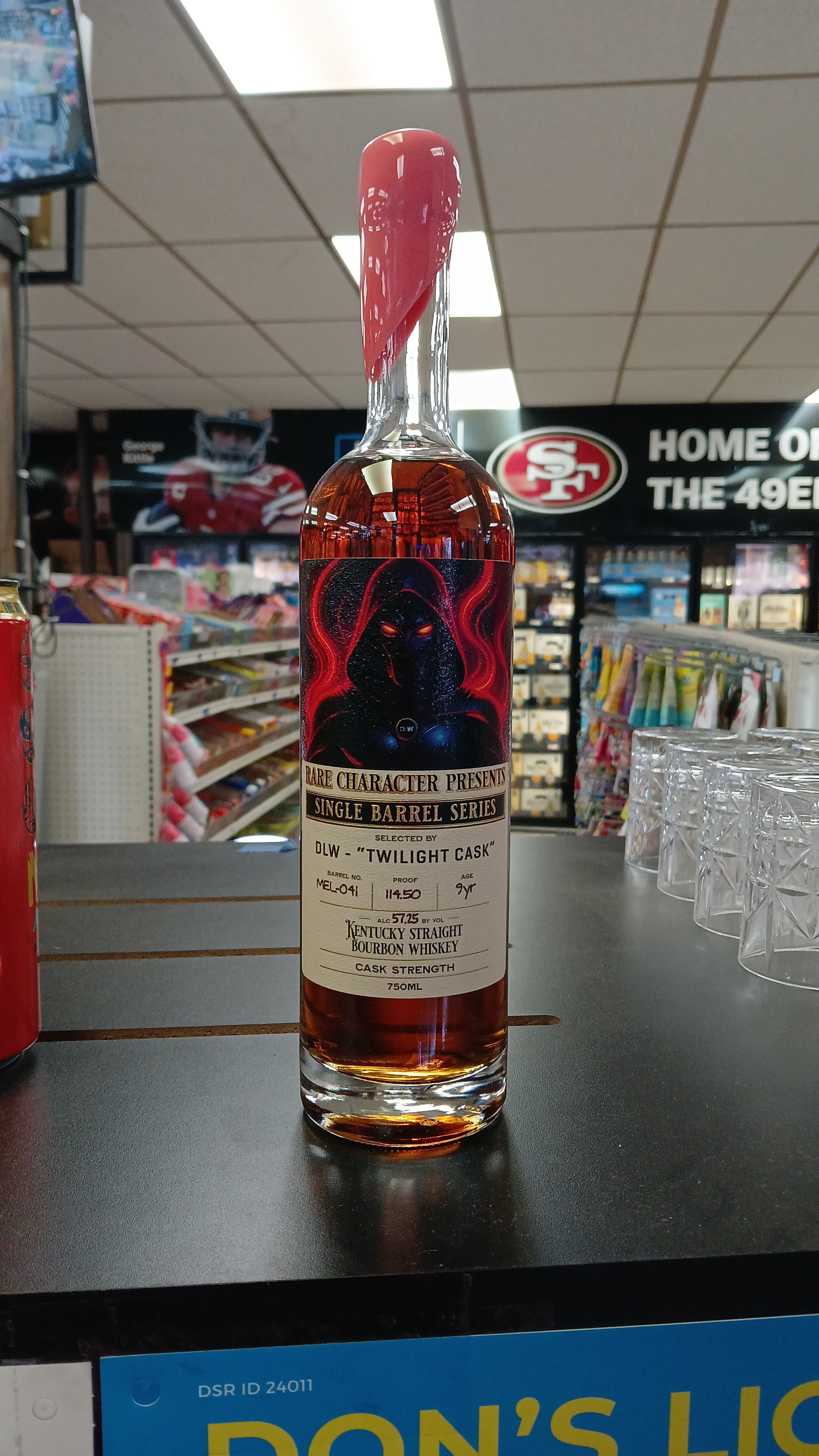 Rare Character 9 Year DLW "Twilight Cask" Single Barrel Bourbon 750ml - Image 2