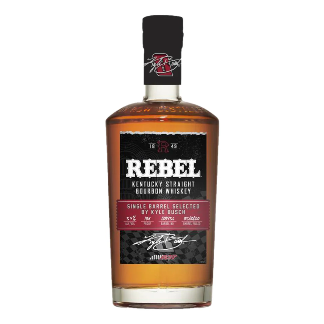 Rebel Kyle Busch Single Barrel Bourbon 750ml
