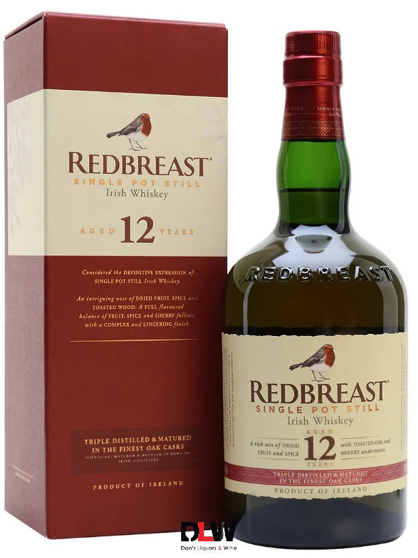 Redbreast 12 Year Old Irish Whiskey 750ml