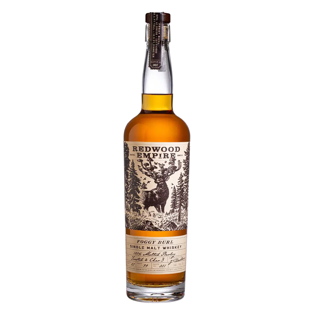 Redwood Empire Foggy Burl High Single Malt Whiskey 750ml
