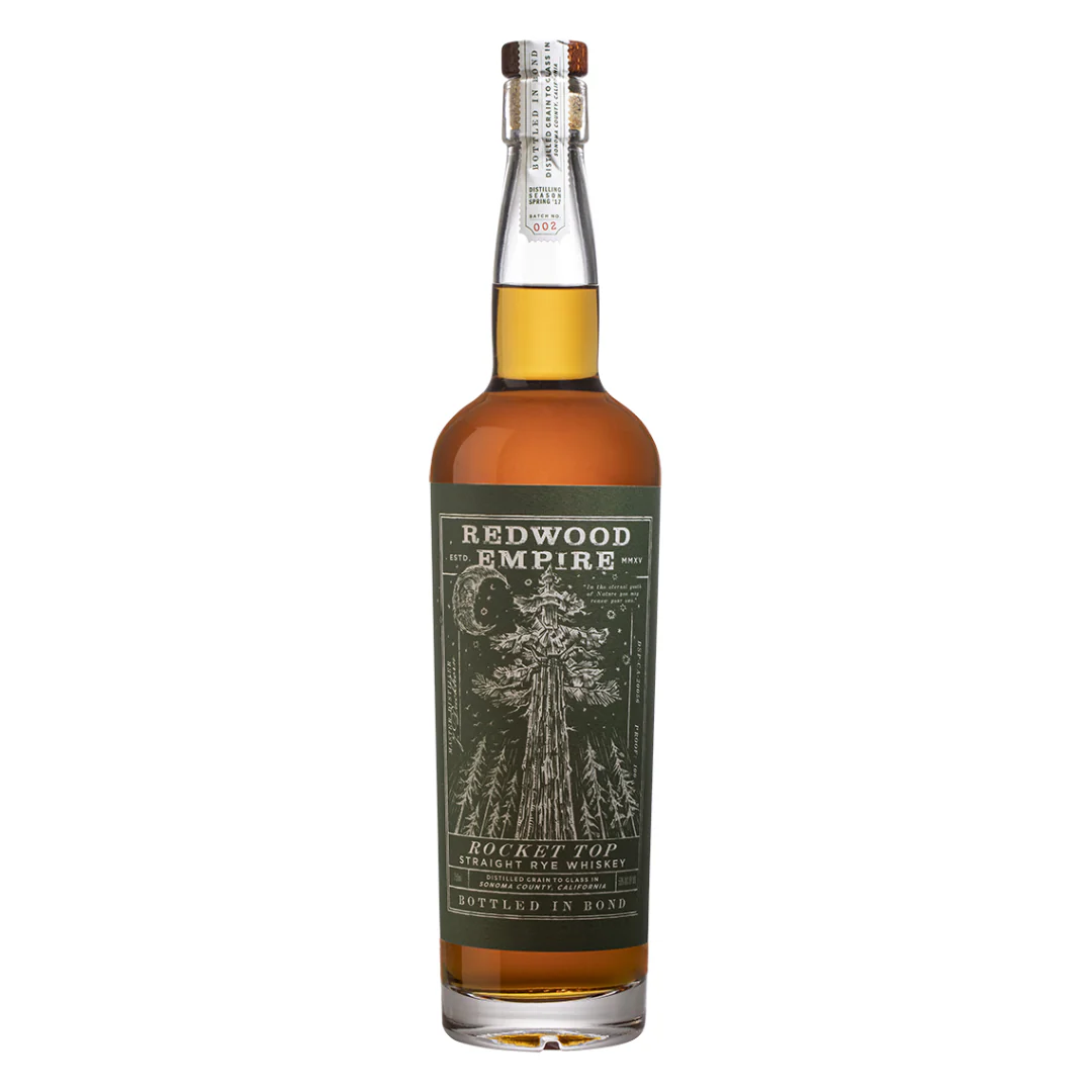 Redwood Empire Rocket Top Bottled In Bond Rye Whiskey