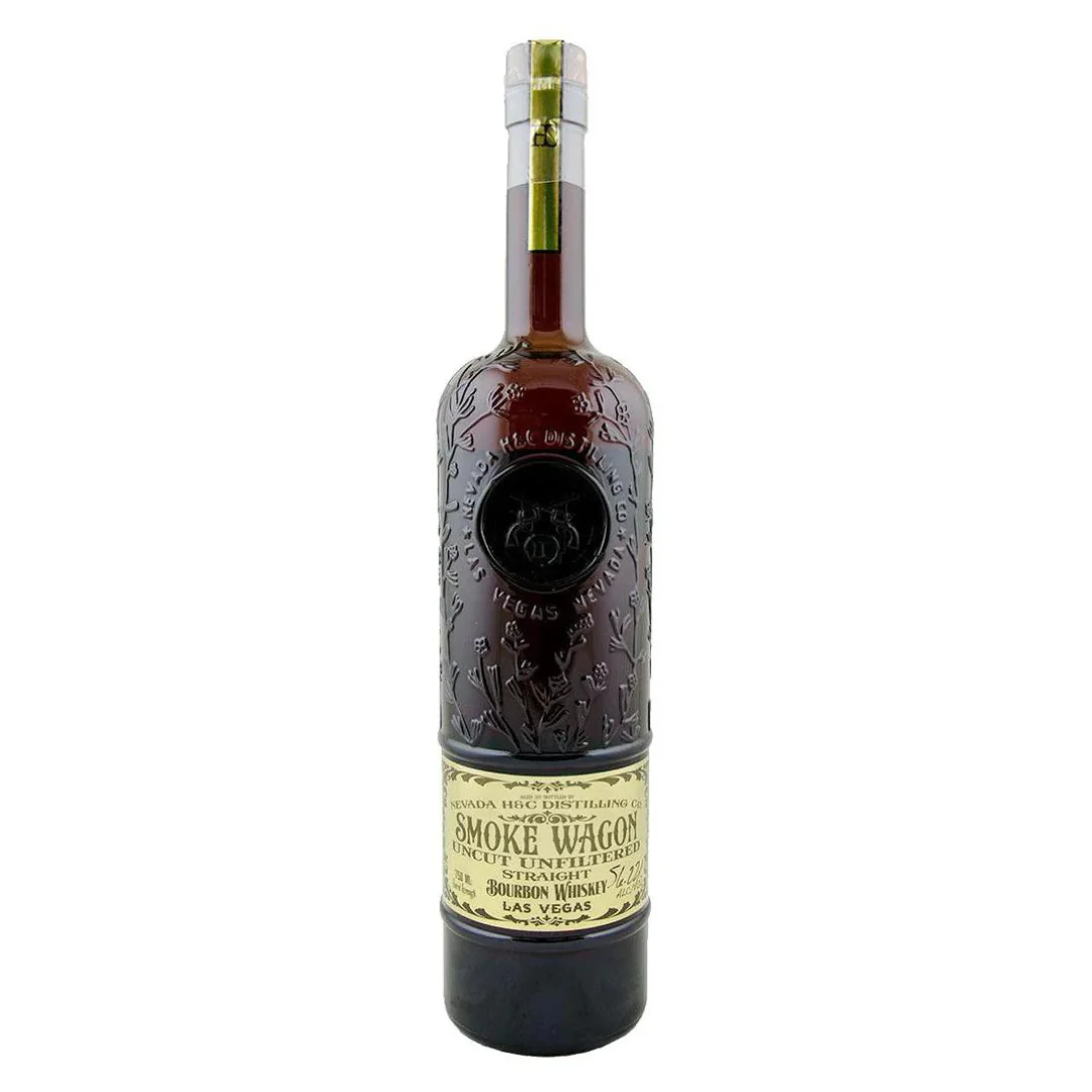 Smoke Wagon Uncut Unfiltered Bourbon Whiskey
