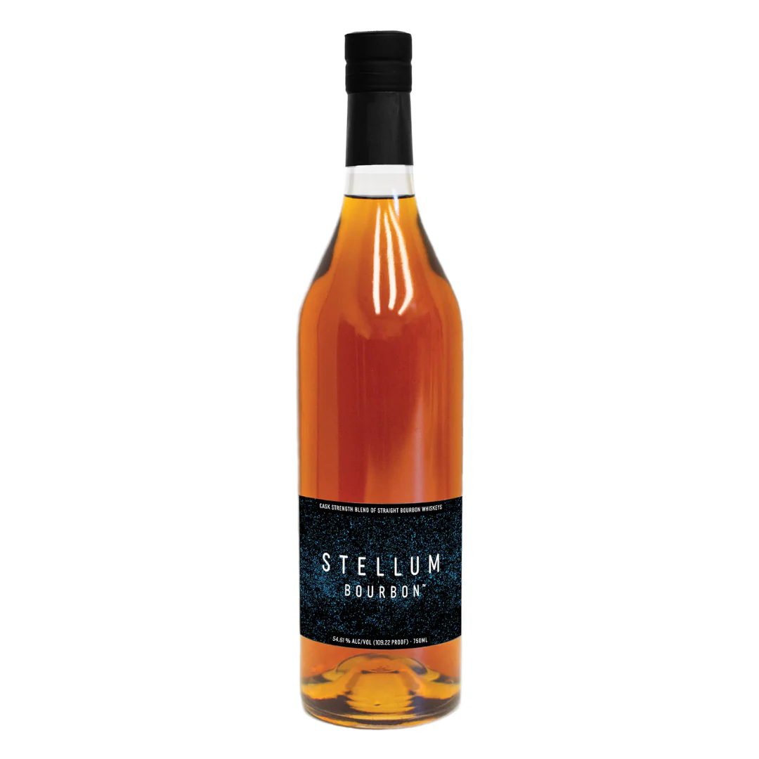 Stellum 'Black' Cask Strength Bourbon Whiskey 750ml