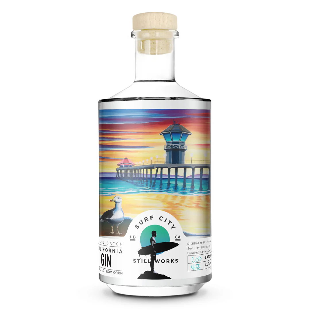 Surf City Still Works California Gin Small Batch 84