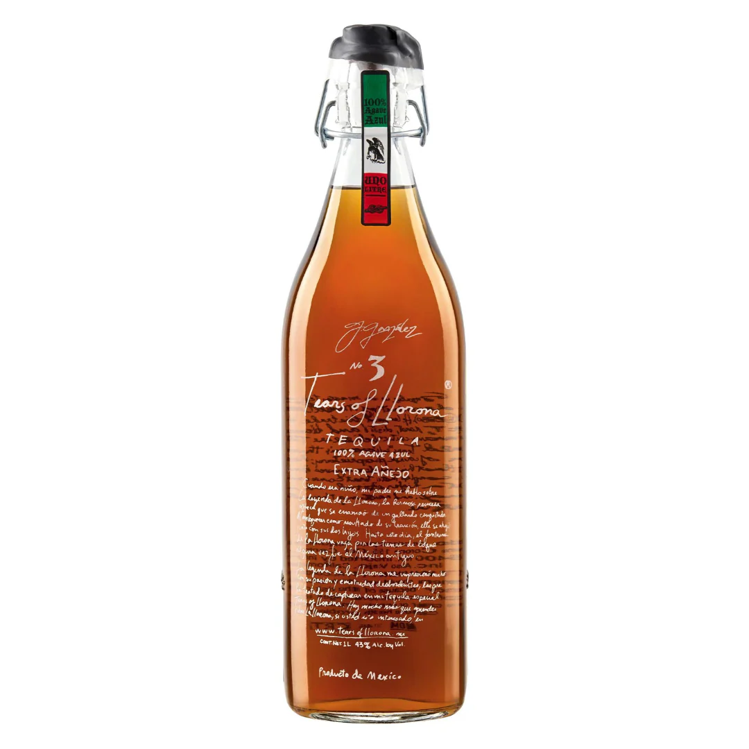 Tears of Llorona No. 3 Extra Anejo Tequila 1L