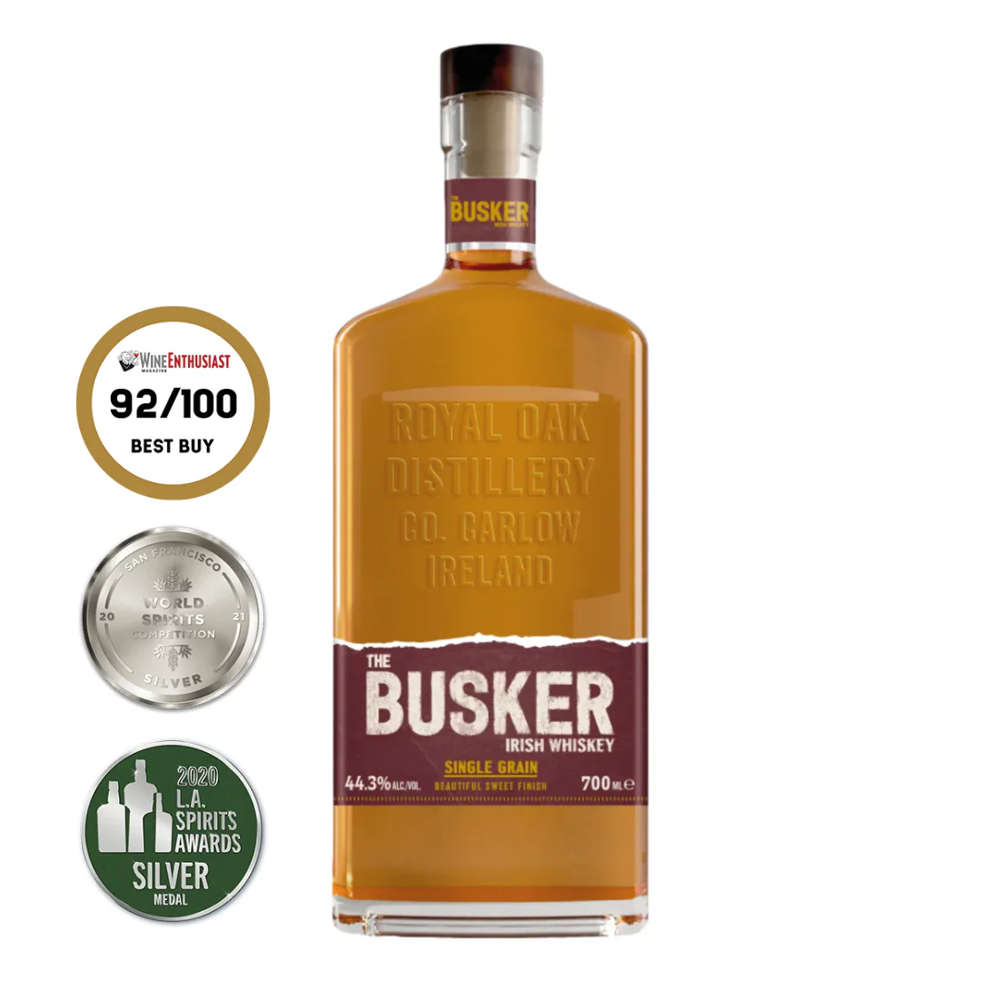 The Busker Single Grain Irish Whiskey 700ml