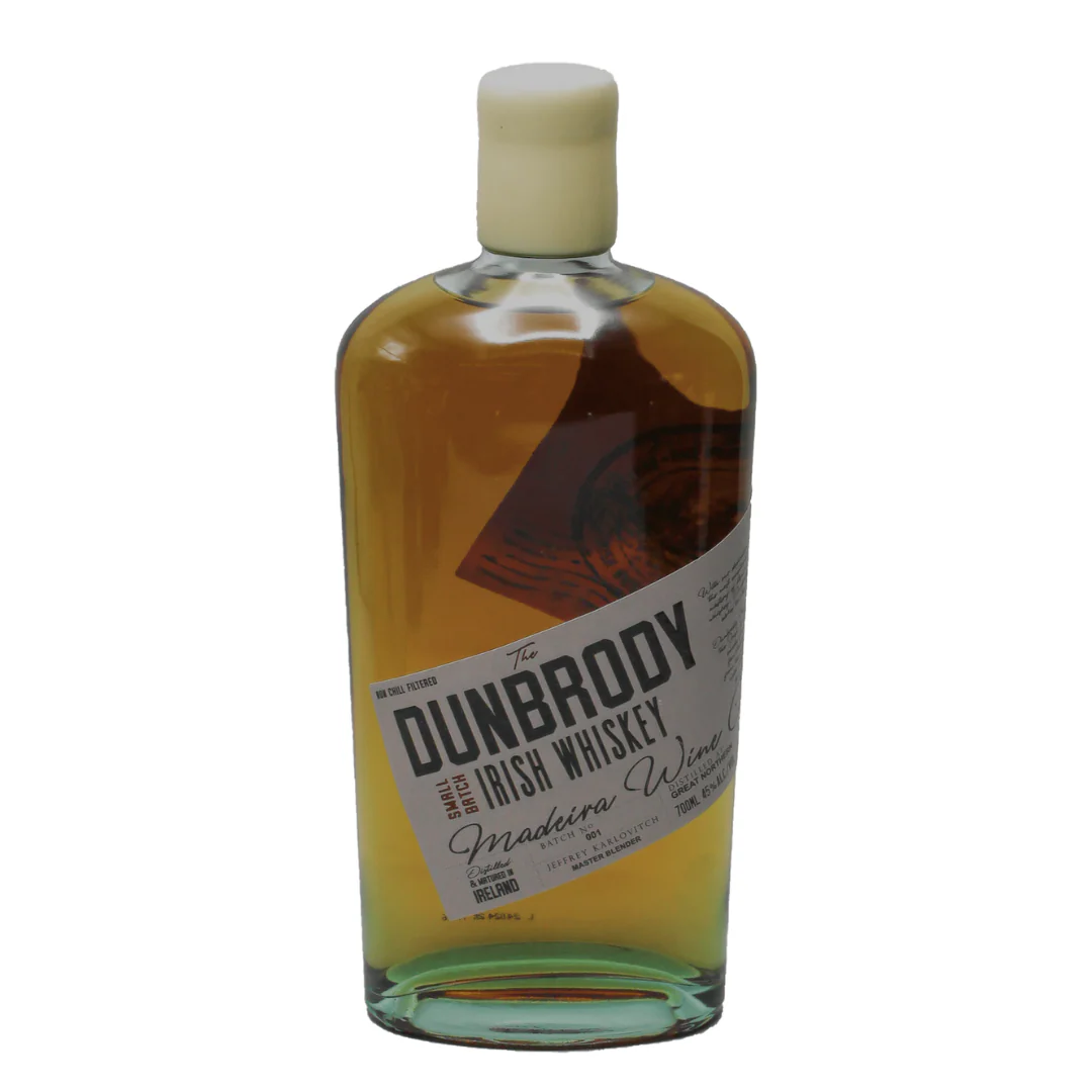 The Dunbrody Small Batch Madeira Wine Cask Finish Irish Whiskey 700ml