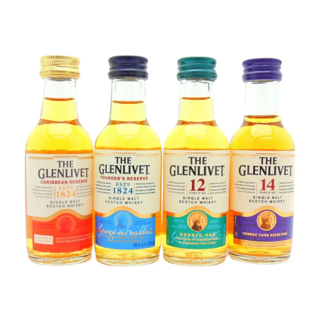 The Glenlivet Scotch Sampler Gift Box 4x50ml - Image 2