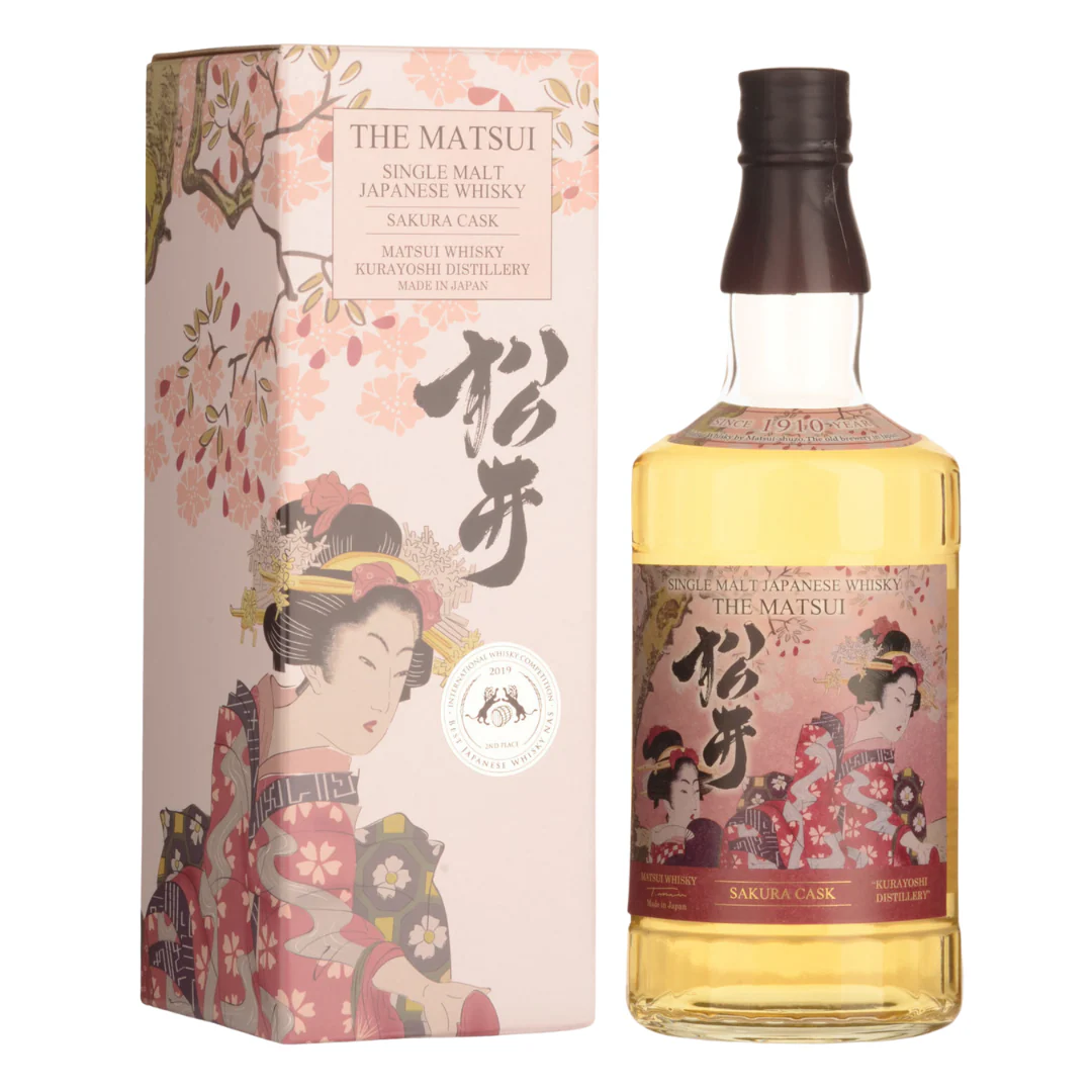 The Matsui Sakura Cask Single Malt Whisky - Image 2