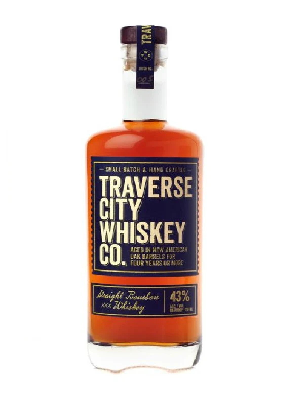 Traverse City Whiskey Co. XXX Straight Bourbon Whiskey 750ml - Image 2